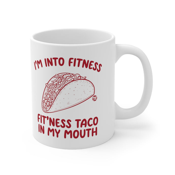 Fitness Taco In My Mouth Mug