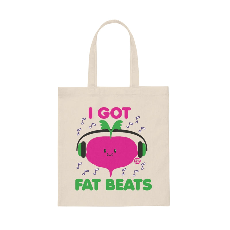 Load image into Gallery viewer, I Got Fat Beats Tote
