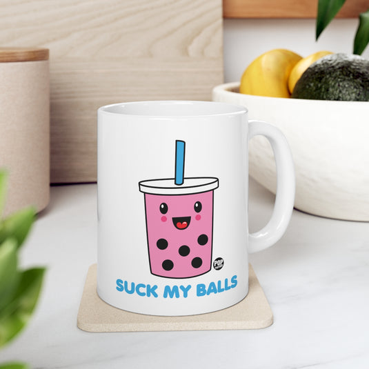 Suck My Balls Boba Mug