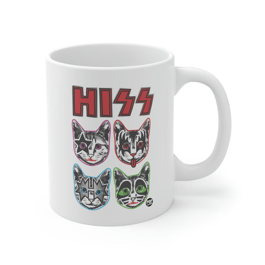 Hiss Kiss Cats Mug