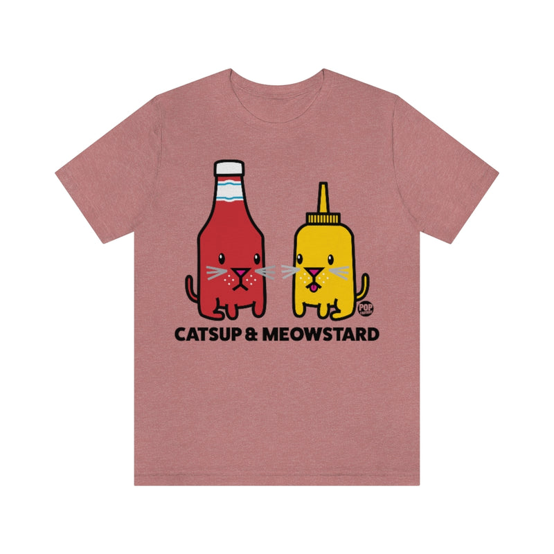 Load image into Gallery viewer, Catsup And Meowstard Unisex Tee
