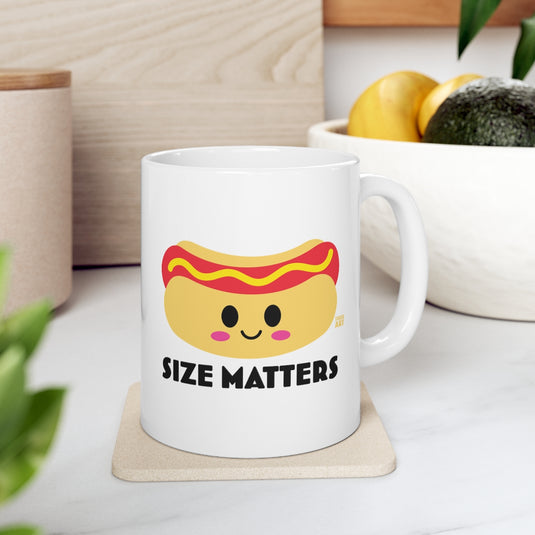 Size Matters Hot Dog Mug