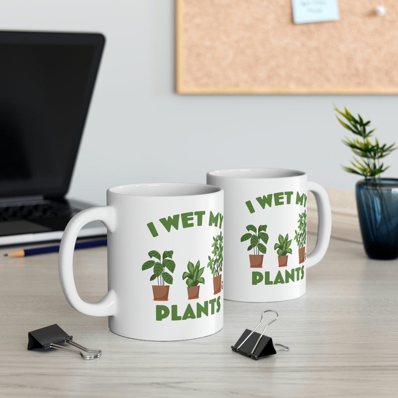 Load image into Gallery viewer, I Wet My Plants Mug
