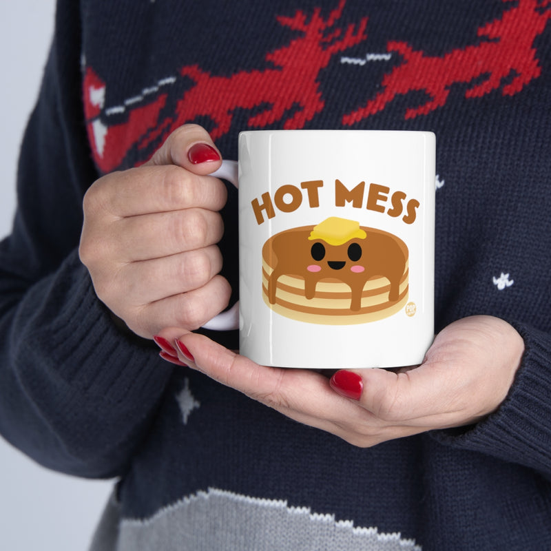 Load image into Gallery viewer, Hot Mess Pancakes Mug
