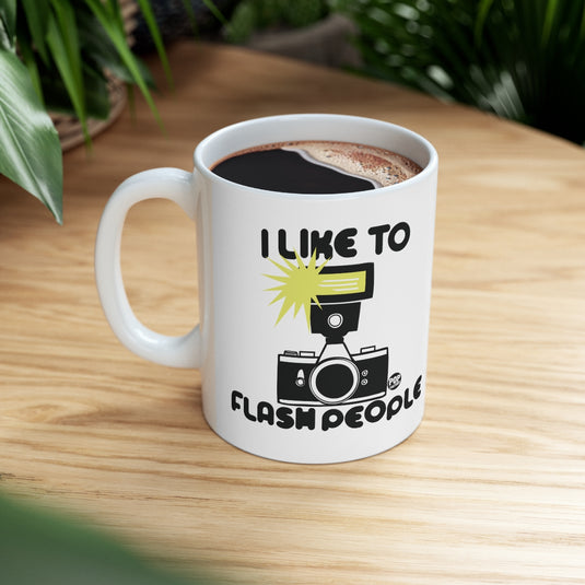 Flash People Camera Mug