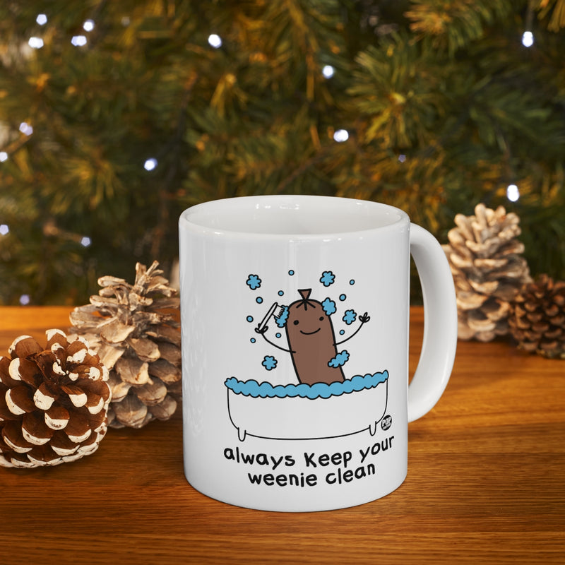 Load image into Gallery viewer, Always Keep Your Weenie Clean Mug
