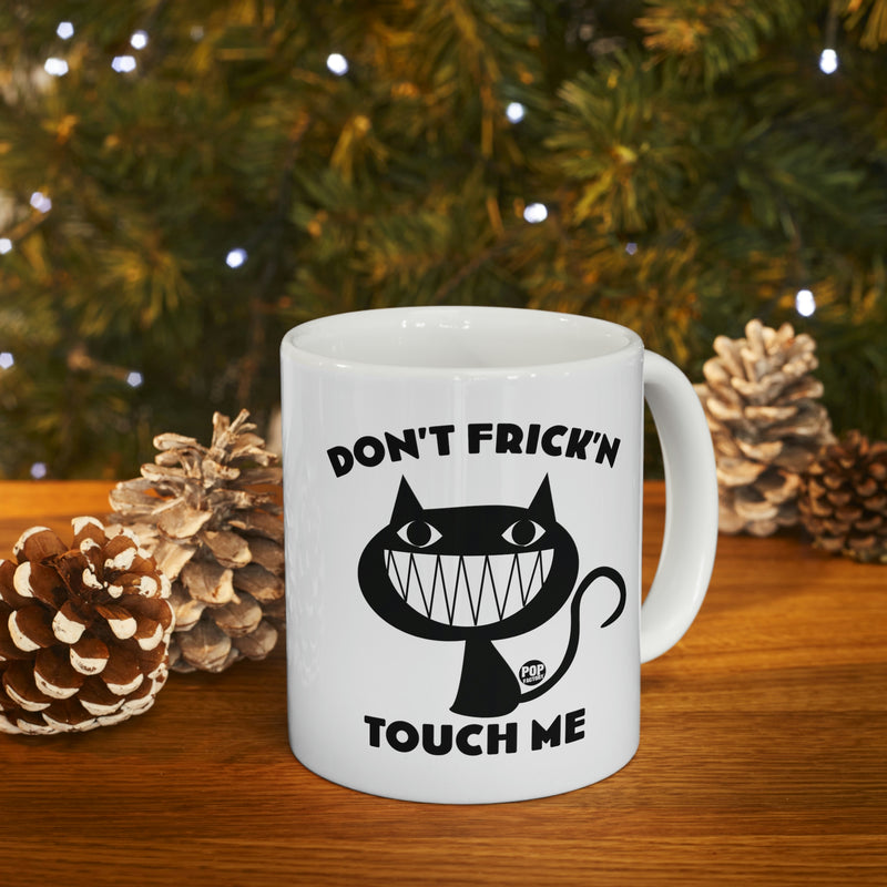 Load image into Gallery viewer, Don&#39;t Touch Me Cat Mug
