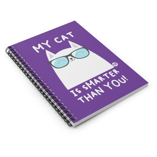 My Cat Smarter Than You Notebook