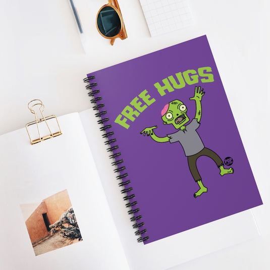 Free Hugs Zombie Notebook