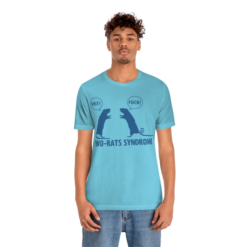 Load image into Gallery viewer, Two Rats Syndrome Unisex Tee
