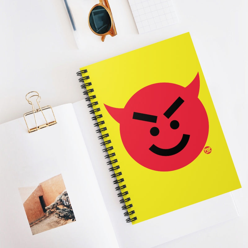 Load image into Gallery viewer, Devil Smiley Face Notebook
