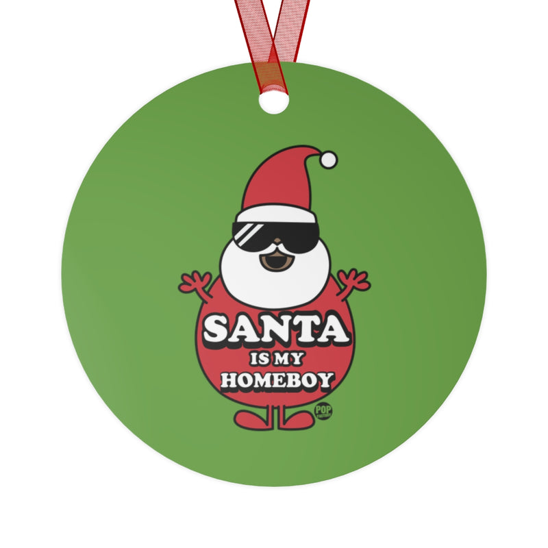 Load image into Gallery viewer, Santa Is My Home Boy 2 Ornament
