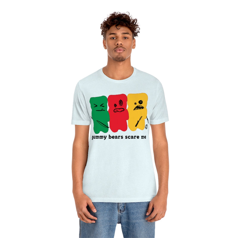 Load image into Gallery viewer, Gummy Bears Scare Me Unisex Tee
