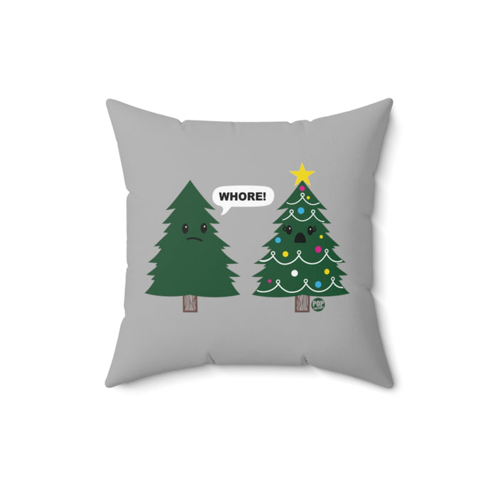 Xmas Tree Whore Pillow