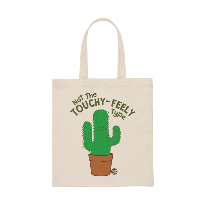 Load image into Gallery viewer, Not Touchy Feely Type Cactus Tote
