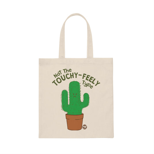 Not Touchy Feely Type Cactus Tote
