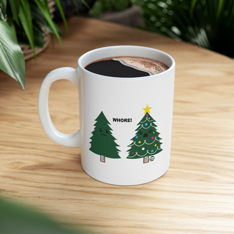 Load image into Gallery viewer, Xmas Tree Whore Mug
