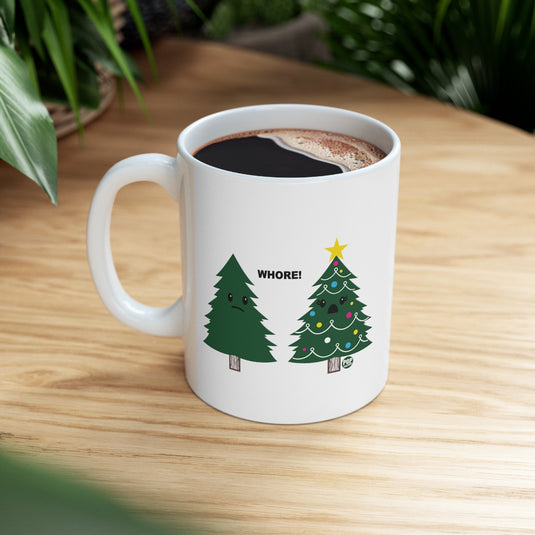 Xmas Tree Whore Mug