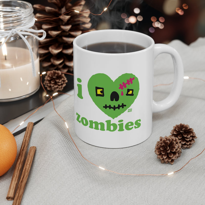 Load image into Gallery viewer, I Love Zombies Mug
