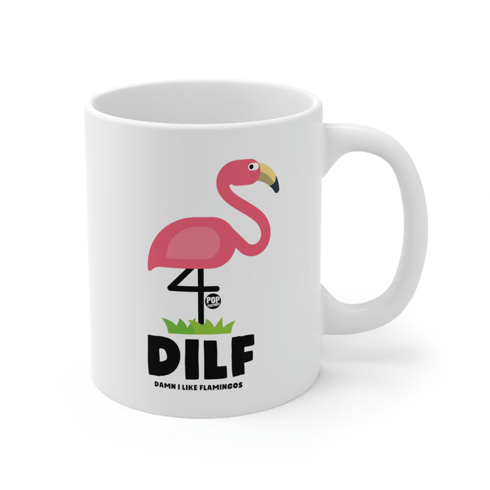 DILF Flamingos Mug