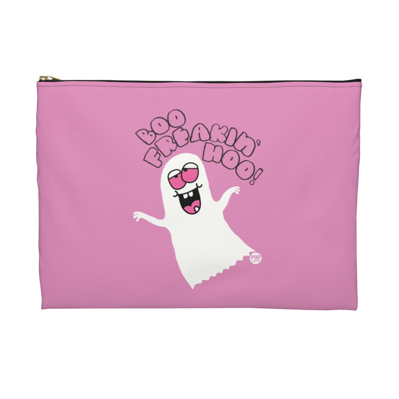 Load image into Gallery viewer, Boo Freakin Hoo Ghost Zip Pouch
