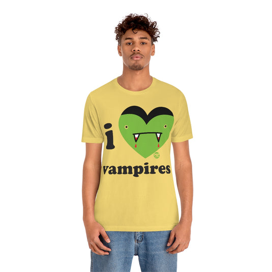 I Love Vampires Unisex Tee