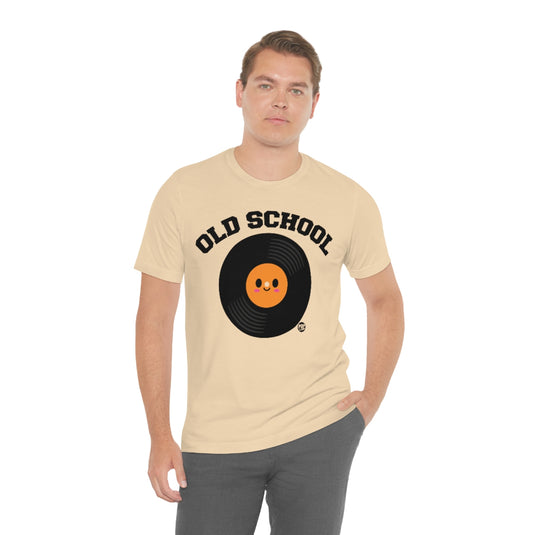 Old School Record Unisex Tee