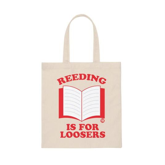 Reeding For Loosers Tote