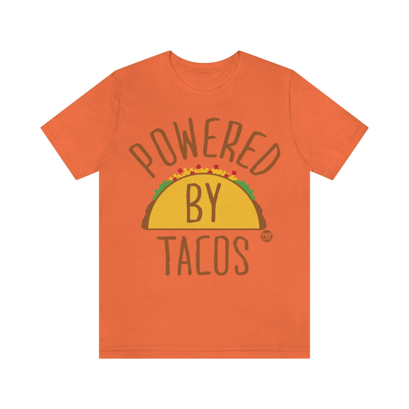 Load image into Gallery viewer, Powered By Tacos Unisex Tee
