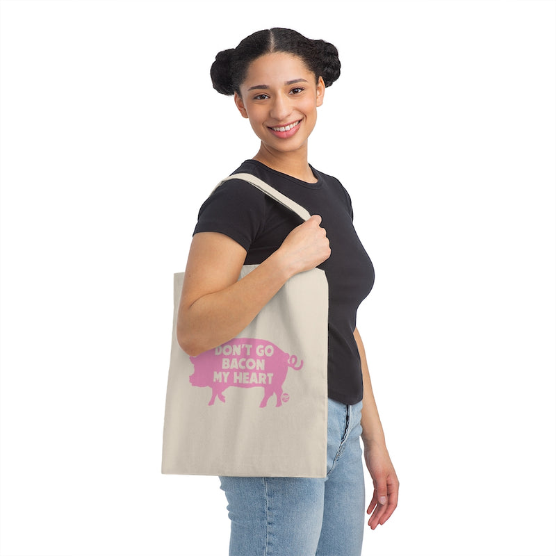 Load image into Gallery viewer, Bacon My Heart Pig Tote
