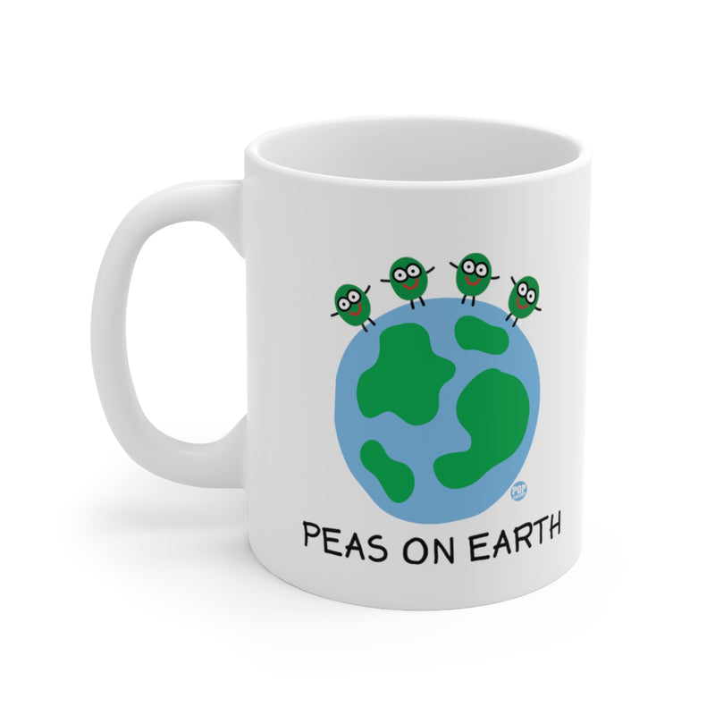 Load image into Gallery viewer, Peas On Earth Mug
