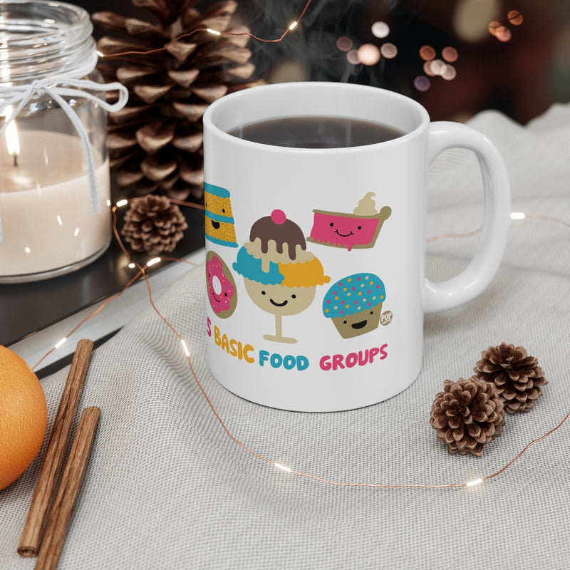 Load image into Gallery viewer, 5 Basic Food Groups Mug
