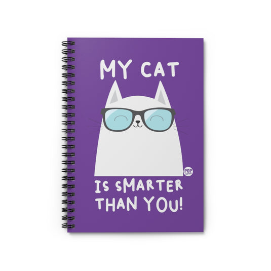 My Cat Smarter Than You Notebook