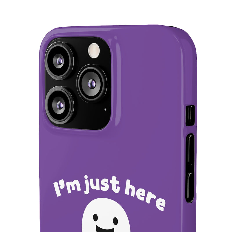 Load image into Gallery viewer, Here For Boos Ghost Phone Case
