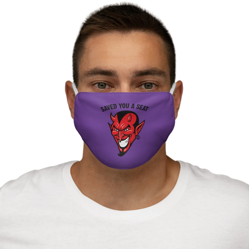 Load image into Gallery viewer, Saved You A Seat Devil Face Mask
