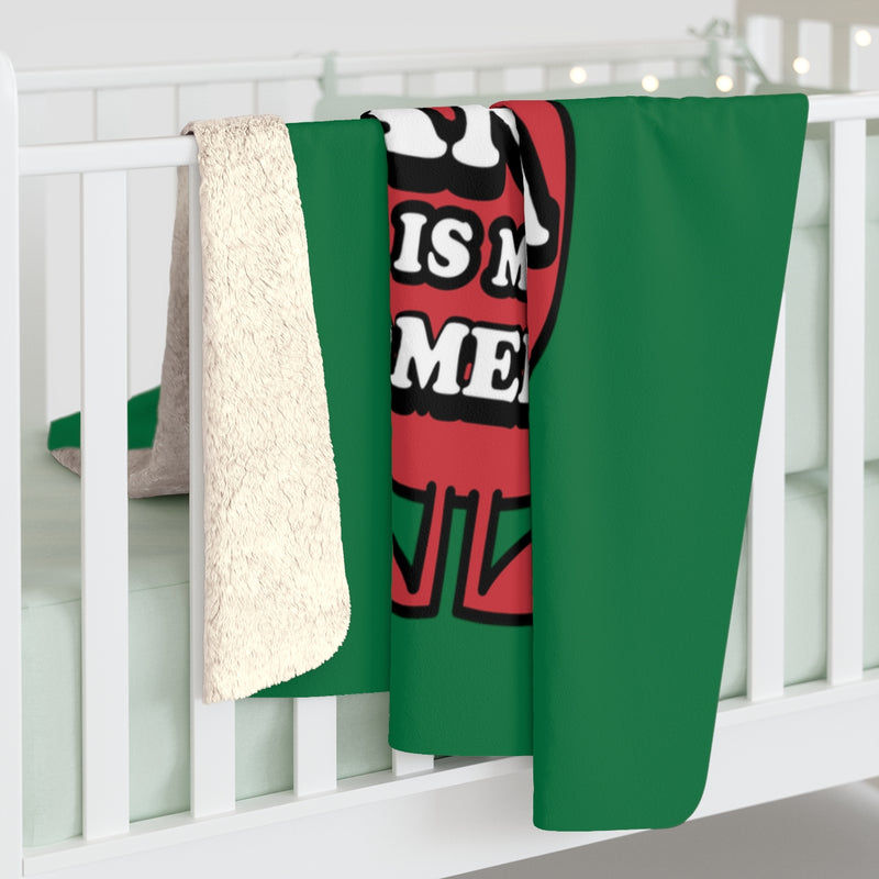 Load image into Gallery viewer, Santa Is My Home Boy 2 Blanket

