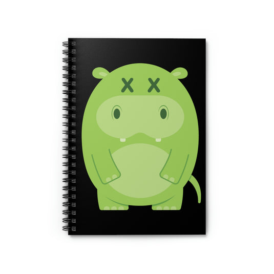 Deadimals Hippo Notebook