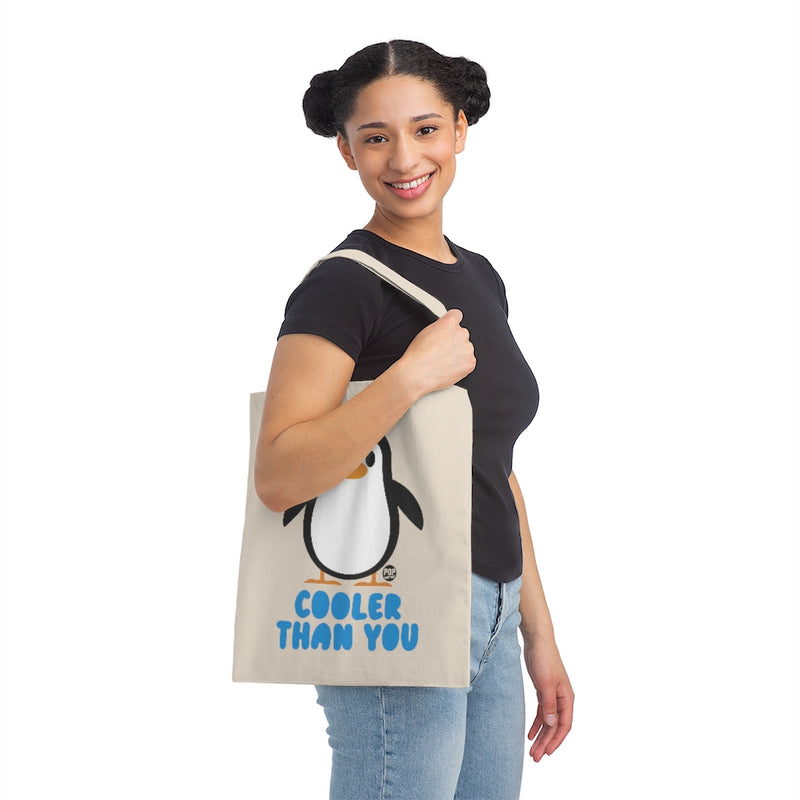 Load image into Gallery viewer, Cooler Than You Penguin Tote

