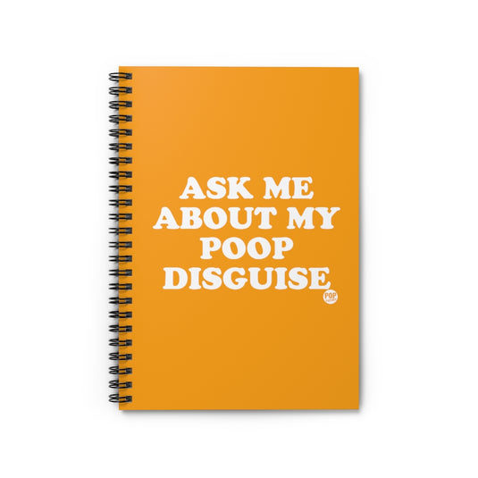 Poop Disguise Notebook