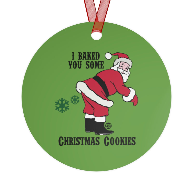 Load image into Gallery viewer, Santa Baked Xmas Cookies Fart Ornament
