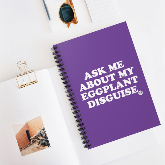 Eggplant Disguise Notebook