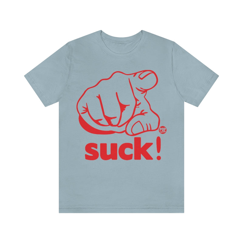 Load image into Gallery viewer, You Suck Finger Unisex Tee
