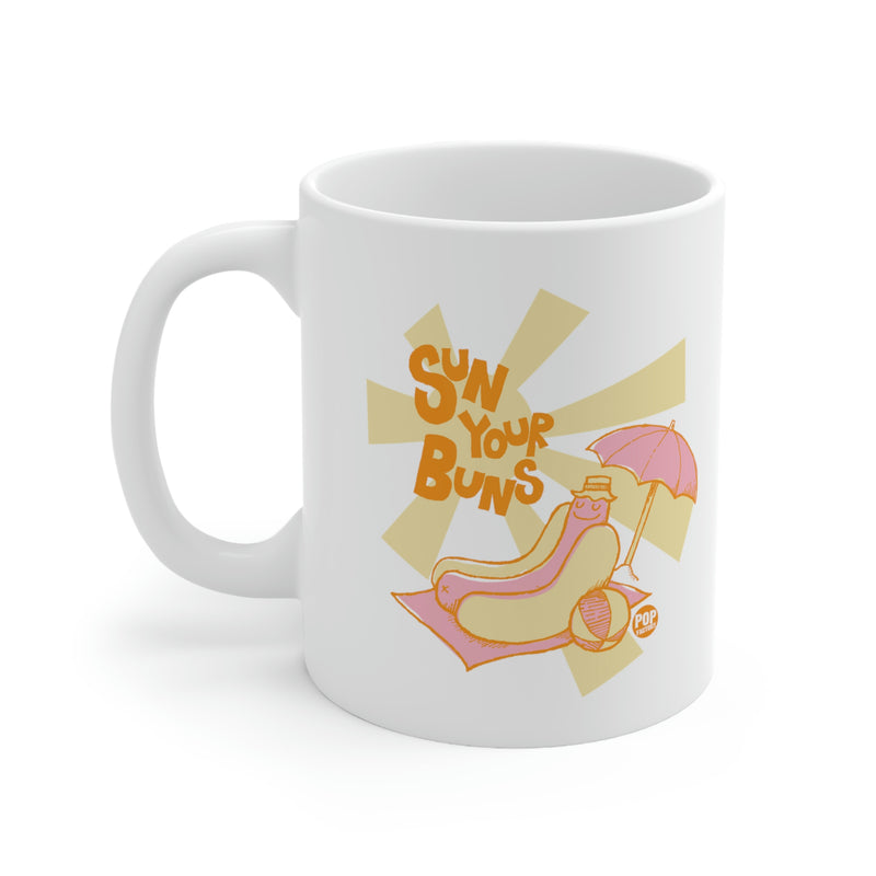 Load image into Gallery viewer, Sun Your Buns coffee Mug

