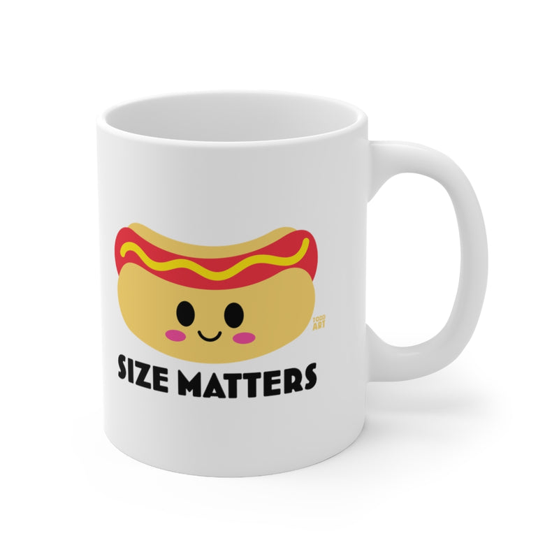 Load image into Gallery viewer, Size Matters Hot Dog Mug
