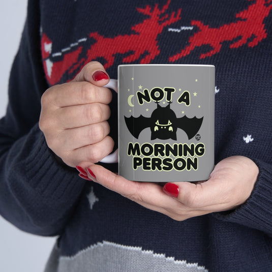 Not A Morning Person Bat Mug