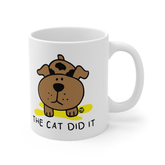 Cat Did It ! Coffee Mug