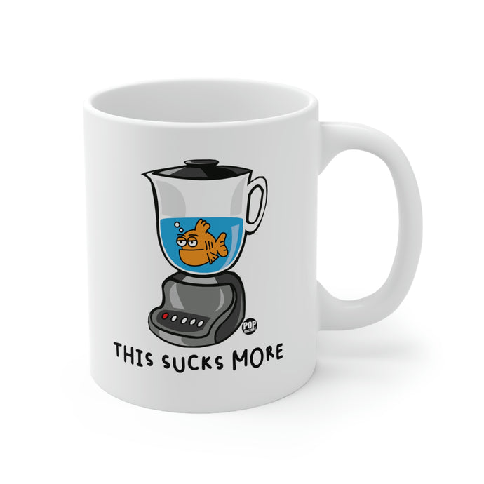 This Sucks More Goldfish Coffee Mug