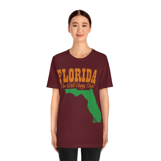 Florida Well Hung State Unisex Tee