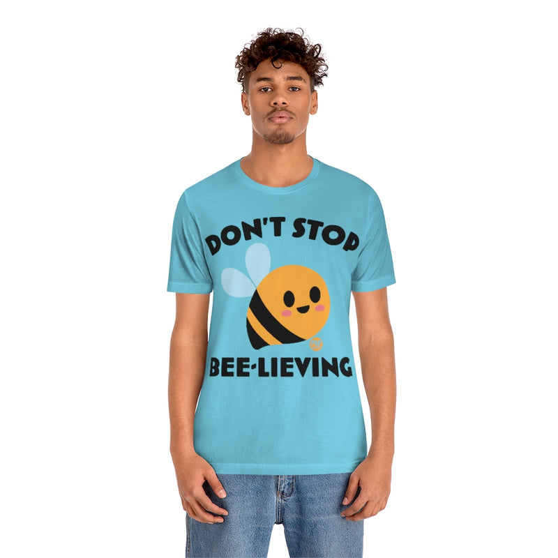 Load image into Gallery viewer, Don&#39;t Stop Bee Lieving Unisex Tee
