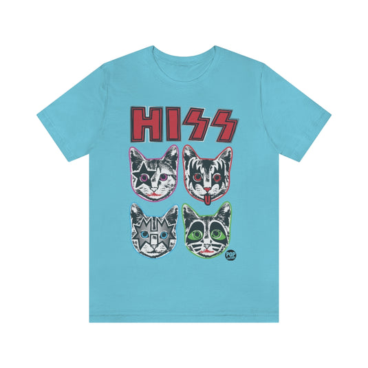 Hiss Kiss Cats Unisex Tee